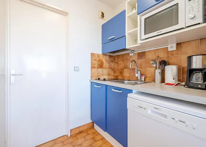 شقة Studio Pour 4 Avec Kitchenette Et Wi-Fi Illimite - Fr-1-827-75 روكوبرُن كاب مارتي